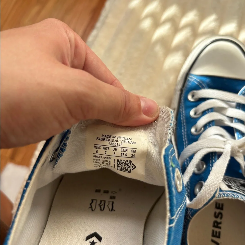 Converse Chuck Taylor All Star Low Top Blue Sneakers